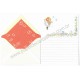 Conjunto de Papel de Carta Antigo Importado Ruth Morehead