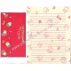 Conjunto de Papel de Carta Antigo Vintage Boku to Watashi Japan