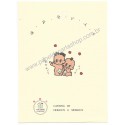 Conjunto de Papel de Carta Antigo Hokkun & Mokkun Japan