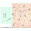 Conjunto de Papel de Carta Antigo Vintage The Field Story MIDORI