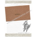 Conjunto de Papel de Carta Antigo Urban Collection Japan