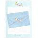 Conjunto de Papel de Carta Antigo Milky Street CAZ Kokuyo Japan
