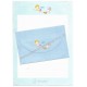 Conjunto de Papel de Carta Antigo Milky Street CAZ Kokuyo Japan