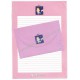 Conjunto de Papel de Carta Antigo Milky Street CRS Kokuyo Japan