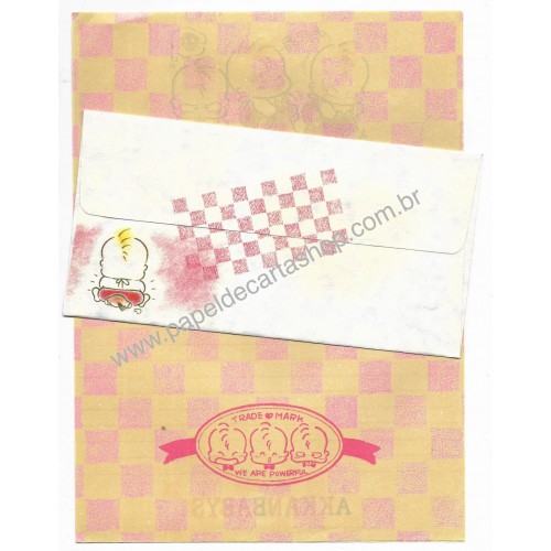 Conjunto de Papel de Carta Antigo AkkanBaby's Japan