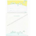 Conjunto de Papel de Carta Antigo Miss Sheep Midori Japan