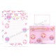 Ano 2008. Conjunto de Papel de Carta Sugarminuet Sanrio