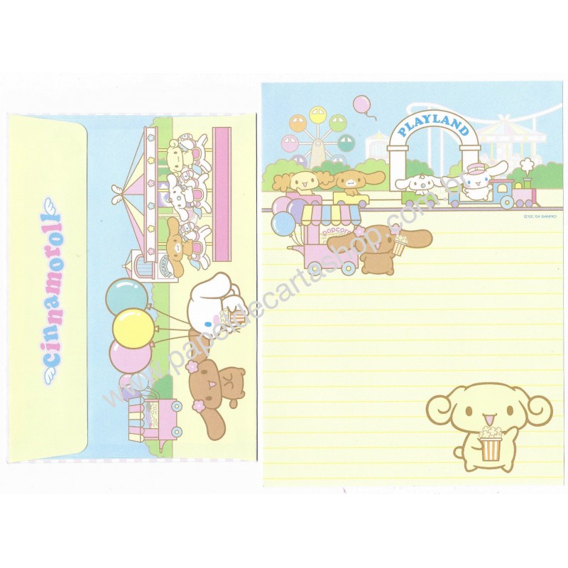 Ano 2004 Conjunto Papel de Carta Cinnamoroll 10 Edição Especial Sanrio