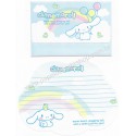 Ano 2004. Conjunto de Papel de Carta Cinnamoroll Cloud Sanrio