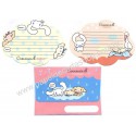 Ano 2007. Conjunto de Papel de Carta Cinnamoroll Rainy Wednesday Sanrio