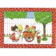 Postalete Antigo Importado CHARMERS Flower Garden Hallmark