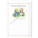 Notecard Antigo Special Valentine Joan Walsh Anglund Hallmark