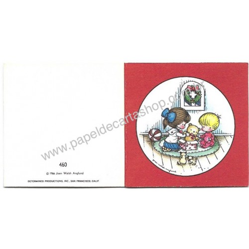 Micro Notecard CVM Joan Walsh Anglund Hallmark