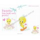 Conjunto de Papel de Carta Antigo Importado Pretty Tweety Looney Tunes