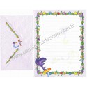 Conjunto de Papel de Carta Looney Tunes Papa Léguas - Warner