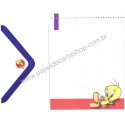 Conjunto de Papel de Carta Looney Tunes Personagens 6 - Warner