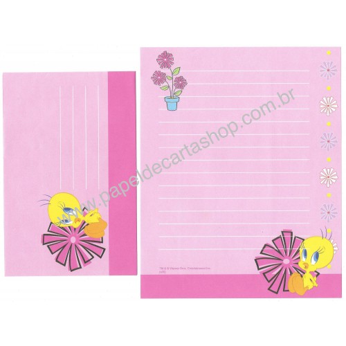 Conjunto de Papel de Carta Tweety CRS - Warner