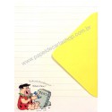 Conjunto de Papel de Carta ANTIGO IMPORTADO Os Flintstones