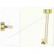 Conjunto de Papel de Carta Antigo Turtle 2 Hallmark