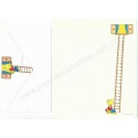 Conjunto de Papel de Carta Antigo Turtle 2 Hallmark