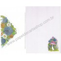 Conjunto de Papel de Carta Antigo Importado Favorite Things CLL Mead