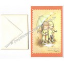 Conjunto de Papel de Carta Antigo Importado CNL Darling B2