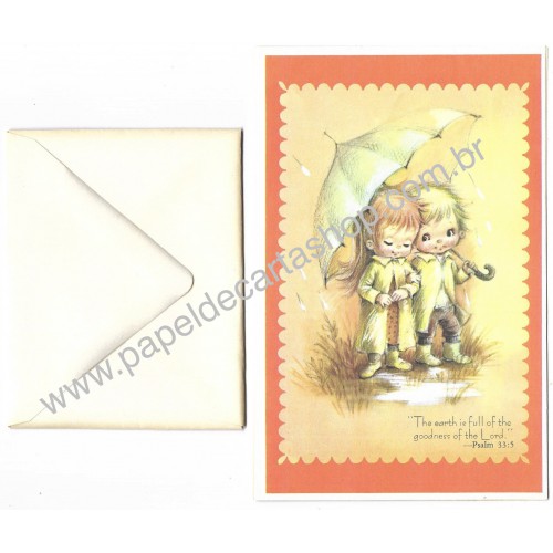 Conjunto de Papel de Carta Antigo Importado CNL Darling B2