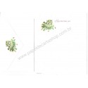 Conjunto de Papel de Carta Antigo Importado Critters Hallmark