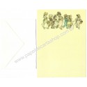 Conjunto de Papel de Carta Antigo Importado Lady CBR