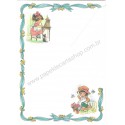 Conjunto de Papel de Carta Antigo Importado Sweet 'n' Lovely