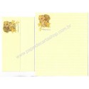 Conjunto de Papel de Carta Importado Castor CAM Hallmark