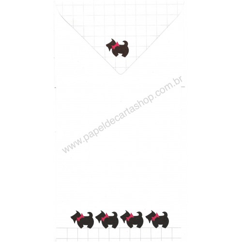 Conjunto de Papel de Carta Importado DOG CINQ