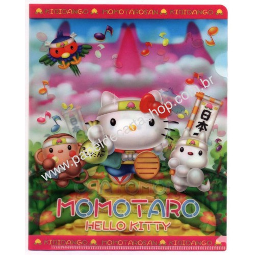 Ano 2004. Pasta L Colecionável Hello Kitty Regional Gotochi Kitty 32