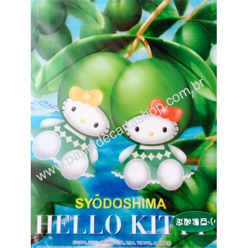 Ano 2002. Pasta L Colecionável Hello Kitty Regional Gotochi Kitty 44