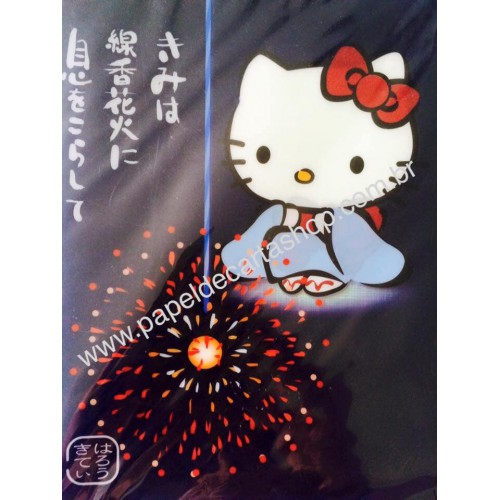 Ano 2003. Pasta L Colecionável Hello Kitty Regional Gotochi Kitty 47