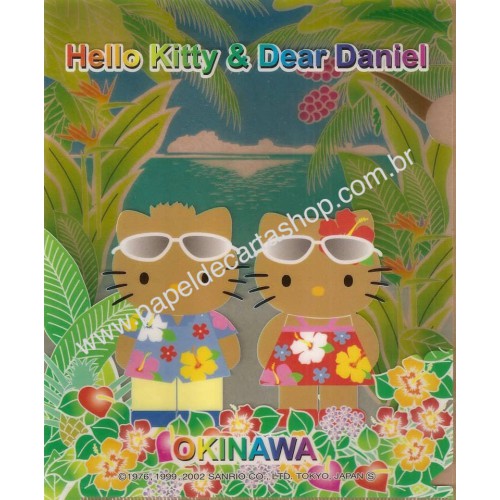 Ano 2002. Pasta L Colecionável Hello Kitty Regional Gotochi Kitty 58