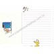 Conjunto de Papel de Carta Avulso Garfield Butterfly - Paws