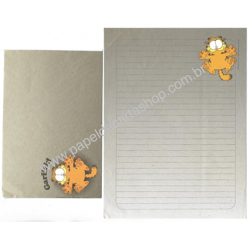 Conjunto de Papel de Carta Garfield CIN A3 CARDS HALLMARK