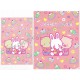 Ano 2019. Conjunto de Papel de Carta Cheery Chums Sanrio