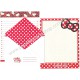 Ano 2012. Kit 2 Conjuntos de Papel de Carta Hello Kitty Dots ADE Sanrio