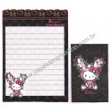 Ano 2013. Kit 2 Conjuntos de Mini-Papel de Carta TOKIDOKI & Sanrio Characters CLK