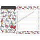 Ano 2013. Kit 4 Conjuntos de Papel de Carta Hello Kitty Ribbon Sanrio