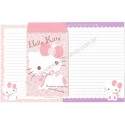 Ano 2013. Kit 2 Conjuntos de Papel de Carta Hello Kitty Dressing Up