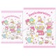 Ano 2019. Conjunto de Papel de Carta Hello Kitty & Sanrio Characters