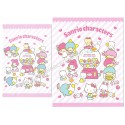Ano 2019. Conjunto de Papel de Carta Hello Kitty & Sanrio Characters