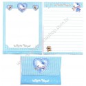 Ano 2001. Conjunto de Papel de Carta P Hello Kitty Angel Sanrio