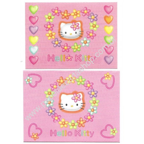 Ano 1997. Conjunto de Mini Papel de Carta Hello Kitty Vintage Sanrio