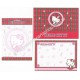 Ano 2004. Conjunto de Papel de Carta Hello Kitty Pequeno CXZ Sanrio