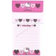 Ano 2005. Conjunto de Papel de Carta Hello Heart RBL Sanrio