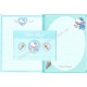 Ano 2001. Conjunto de Papel de Carta Hello Kitty Angel CVD Sanrio